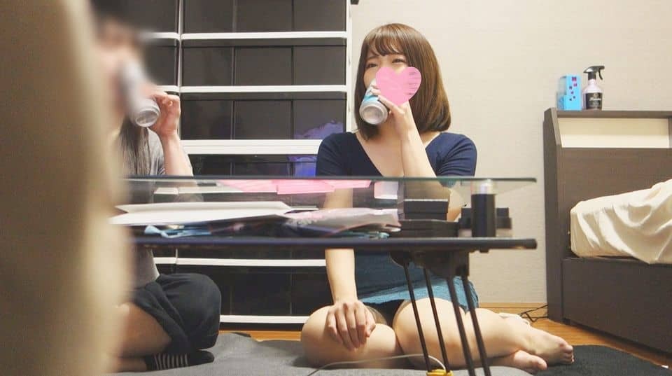 FC2PPV 1161746 Home drinking female talk peeping! When a chubby and loose girl is dissatisfied with her pale boyfriend, her desire explodes! The panchira peeking from the thighs is erotic! I just want to spear with such a girl now …