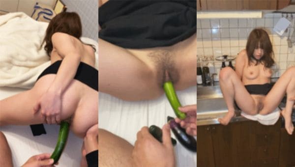FC2PPV 1675096 [3P Raw Creampie Real NTR] A married woman who tries to make lightly pickled cucumber for tonight’s husband’s side dish