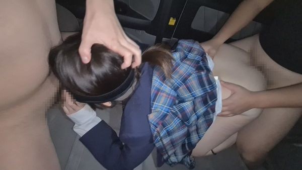 FC2PPV 1656362 Until the 26th 2480pt → 1980pt [Personal shooting] Natural daughter of Tokyo Metropolitan Commercial High School, four hungry meat sticks commit a shaved pussy in the car.