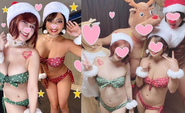 FC2PPV 1620064 [X´mas is about to begin! ] Holy seeded shaved ♥ Too cute gal swimsuit Santa and Happy Meri Chri orgy video OL Nampa heaven!