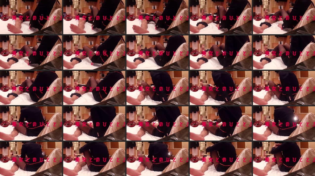 FC2PPV 4579611 [Private Shoot/S-Class Beautiful Legs/170cm Tall Older Sister/Second Installment] Satsuki-San, 28 Years Old, Footjob And Handjob With A Lot Of Lotion-Covered Stockings, Massive Ejaculation! [Private Shoot/Mask On In The Main Video, No Face  - video thumbnail