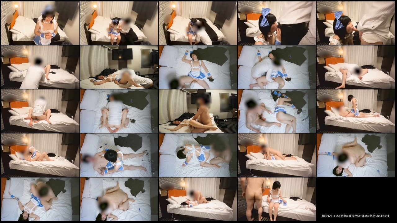 FC2PPV 4772651 3rd Time With A 22-Year-Old Basketball Club Girl Who Is Devoted To Her Boyfriend! NTR Sex In A Cute Maid Cosplay ♡ [Part 2] No. 308 [cen] - video thumbnail