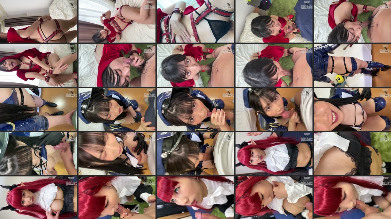 FC2PPV 4788396 [Halloween Blowjob] A Trio Of Beautiful Cosplayers In Little Red Riding Hood, Police, And Devil Costumes, Privately Filmed At Home, Showcasing A Sensual, Sexy, Slender Body With Beautiful Breasts And Large Breasts. A Beautiful Girl’s Deep,  - video thumbnail