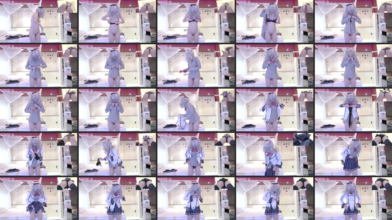 FC2PPV 4816649 Puffy-Nippled Office Lady Pantyhose Worker, Circle Crusher Kashima! Kancolle Kashima In Sexy Lingerie. - video thumbnail