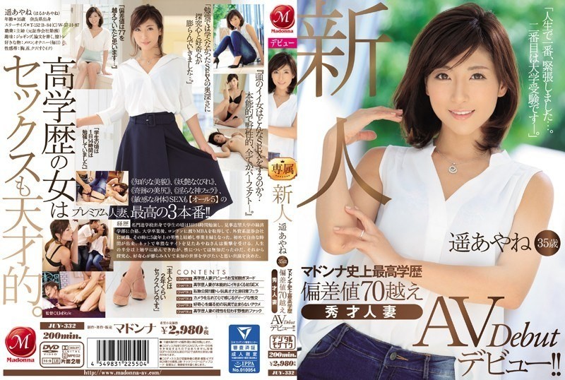 [Reducing Mosaic]JUY-332 Newcomer Haruka Ayane, 35 Years Old, Madonna’s Highest Academic Achievement Ever, With An IQ Over 70, A Brilliant Married Woman Makes Her AV Debut!