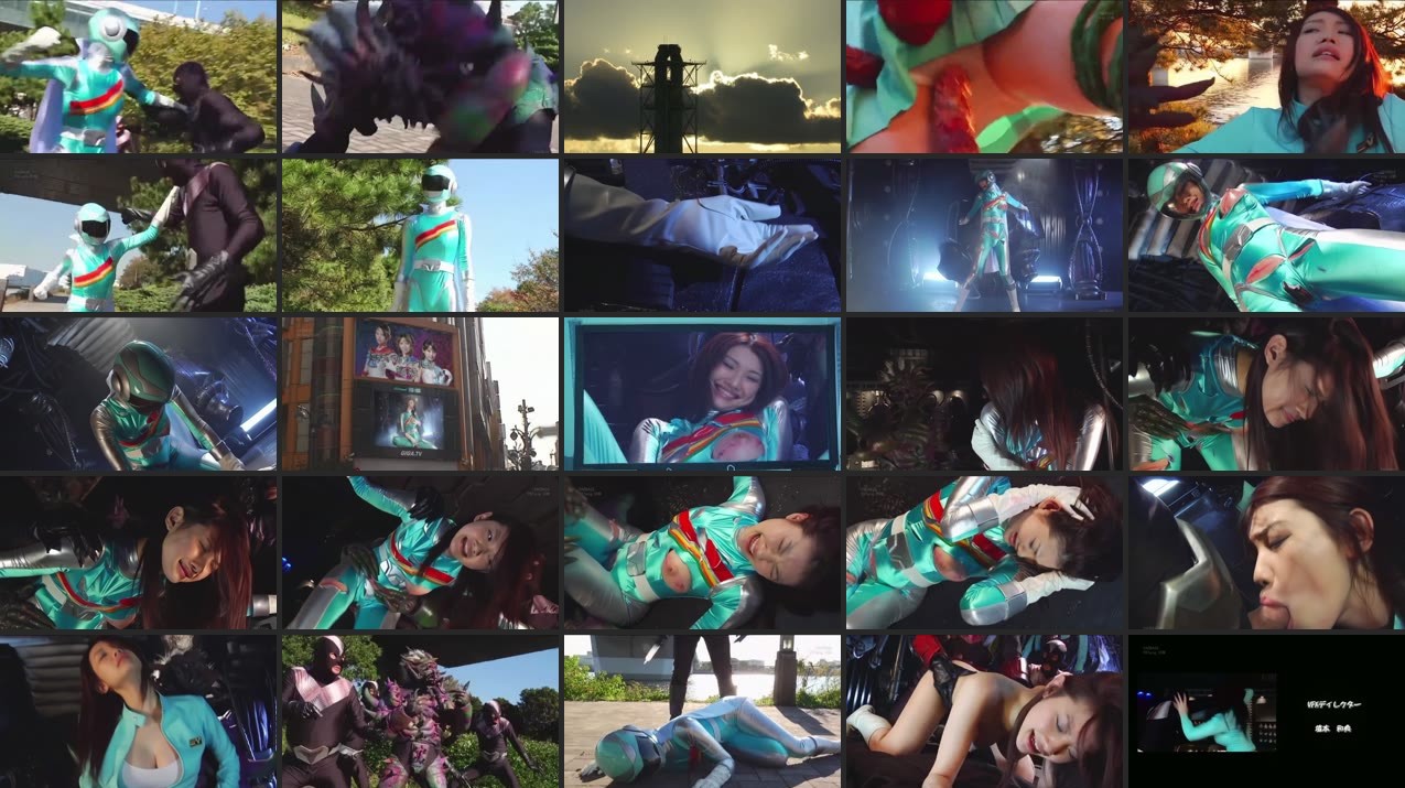 [Reducing Mosaic]GXXD-083 Heroine In Peril ALL MIX Flying Squadron Wing V (Five) Wing Blue Edition (GXXD-83) - video thumbnail